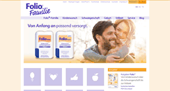 Desktop Screenshot of folio-familie.de